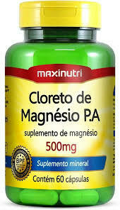 CLORETO MAGNESIO P.A 500MG C/60 CAPS