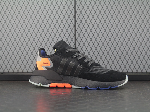 Adidas nite on sale jogger bleu