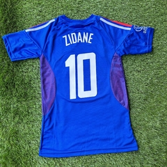 CAMISETA RETRO - FRANCIA 2002 - TITULAR - ZIDANE - comprar online