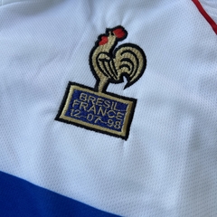 CAMISETA RETRO - FRANCIA - CAMPEON DEL MUNDO 1998 - ALTERNATIVA - camisetasEFP