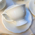 Xícara de Chá de Porcelana Super White Queen 200ml - Lyor - loja online