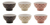 Cj. 6 Bowls Cerâmica Coração Sortidos Rojemac - comprar online