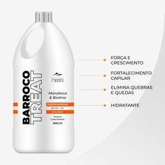 Condicionador Barroco Mineiro Treat Mandioca e Biotina 5L - comprar online