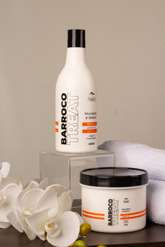 Shampoo Barroco Mineiro Treat Mandioca e Biotina 500ml - loja online