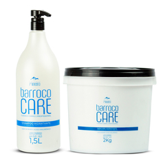 Kit Hidratante Barroco Mineiro Care Shampoo 1,5l + Máscara 2kg