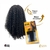 LACE FRONT - SOFIA (BLACK BEAUTY - 480g) Cacheada/afro, fibra Orgânica e similar ao cabelo natural - 60 Cm - Rass Hair