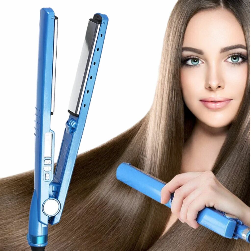 Chapinha De Cabelo Bivolt Alta Temperatura Nano Titanium Profissional