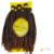 Cabelo Rasta Marley Fibra Orgânica Dredlock 360g Dread locs crochet braid - loja online