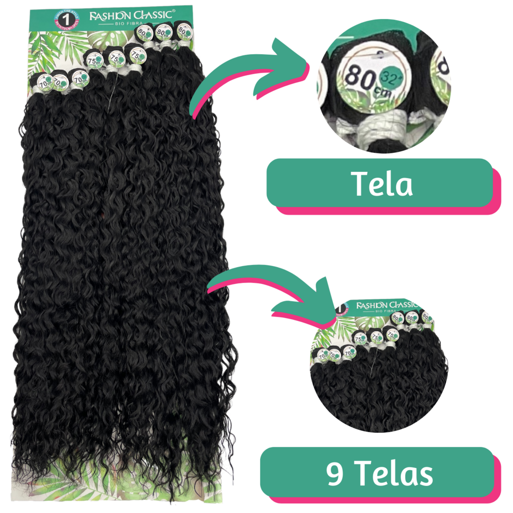 Cabelo Bio Fibra Anjo Plus Fashion Classic - Fashion Line