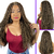 Front Lace Cacheada 70 Cm Fibra Premium Com Repartição Livre - Rass Hair