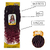 Cabelo Goddess Faux Locs Twist Torcido 300g Crochet Braid - Rass Hair