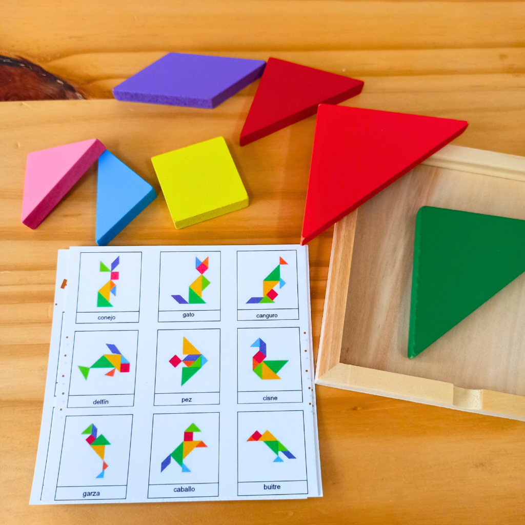Tangram armado sale