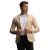 BLAZER DE SARJA COM ELASTANO SLIM FIT BEGE