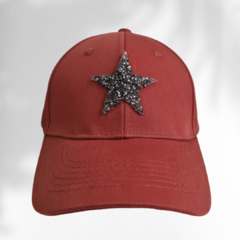 Cap Chestnut Gray Star