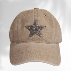 Cap New Camel Gray Star