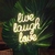 Luminária Neon Led Live laugh love 65x68cm