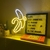 Luminária Neon Led Banana 18x32cm