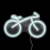 Luminária Neon Led Bicicleta 50x29cm - loja online