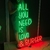 Luminária Neon Led All you need is love and burger 83x120cm - comprar online