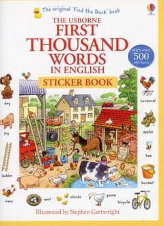 FIRST THOUSAND WORDS IN ENGLISH STICKER BOOK