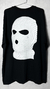 Camiseta Oversized Trip Side “Balaclava” - Preta