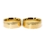 Par de Alianças de Casamento Noivado Ouro 18K - Fresa - comprar online