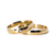 Par de Alianças de Casamento Noivado Ouro 18K Clássica 3mm