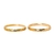 Par de Alianças de Casamento Noivado Ouro 18K - Zatana - comprar online