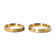 Par de Alianças de Casamento Noivado Ouro 18K - Emma 3mm - comprar online