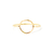 Anel Ouro 18K Circle - comprar online
