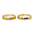 Par de Alianças de Casamento Noivado Ouro 18K - Glam - comprar online