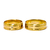 Par de Alianças de Casamento Noivado Ouro 18K - Energy - comprar online