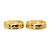 Par de Alianças de Casamento Noivado Ouro 18K - Trinity - comprar online