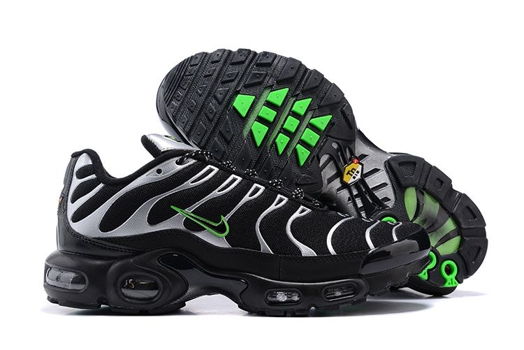 Air Max Tn 1 Black Silver Green Strike