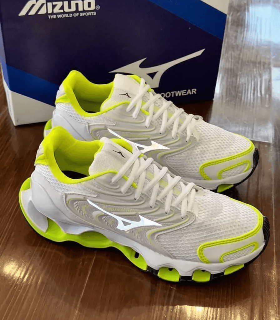 Mizuno Pro 12 S Branco Amarelo Gz Store Tns