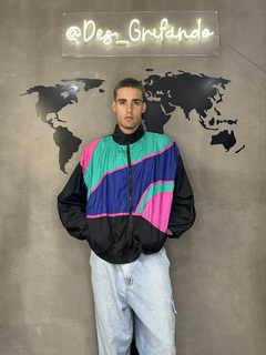 MILANO SPORT WINDBREAKER VTG 90’s (G-GG) - loja online