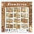 STAMPERIA 12X12" 10 HOJAS DOBLE FAZ 190GR COFFEE & CHOCOLATE BACKGROUND - comprar online