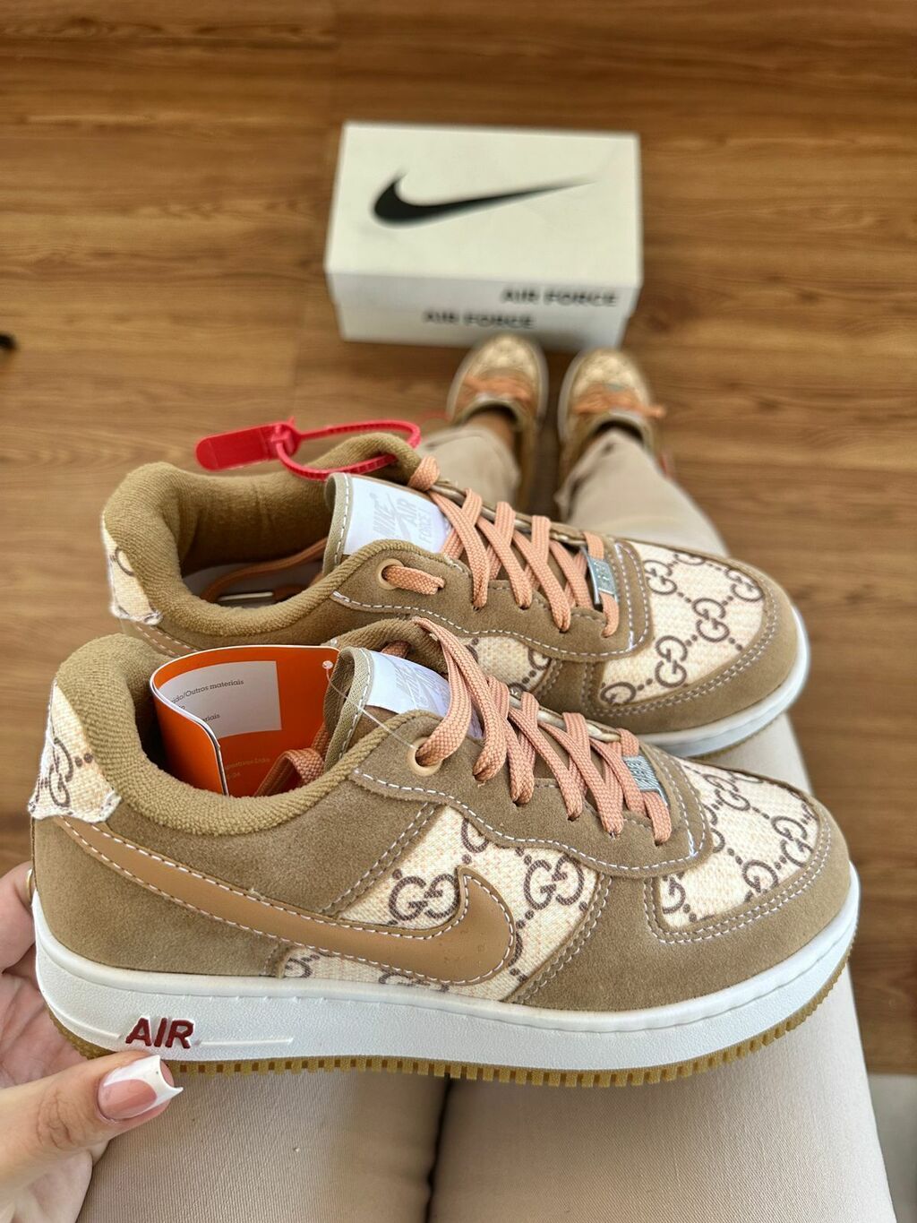 Nike gucci cheap collab air force