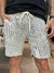 Shorts Austin Alfaiataria Moletom Cinza