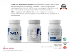 Gaba 500 mg - Inhibidor impulso nervioso (60 capsulas) en internet