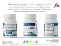 L-Lisina 500 mg (60 capsulas) en internet