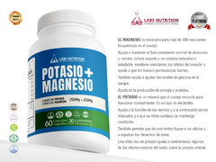 Potasio + Magnesio 500 mg - (60 capsulas) - comprar online