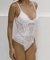 Body Duquesa - Alcinha com detalhes em Barbatanas Renda - Branco - online store