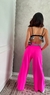 Calça Champagne - Cintura Alta Pantalona - Pink Neon - loja online