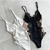 Body Celest - Alcinha com Detalhe na Cintura - Preto - loja online