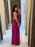 Vestido Longo Tule Joyce fucsia na internet