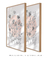 Conjunto 02 Quadros Decorativos Flores Silvestres