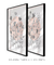 Conjunto 02 Quadros Decorativos Flores Silvestres - loja online