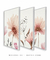 Conjunto 3 Quadros Decorativos Craft Flowers - loja online