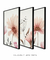 Conjunto 3 Quadros Decorativos Craft Flowers - Emoldurei Store